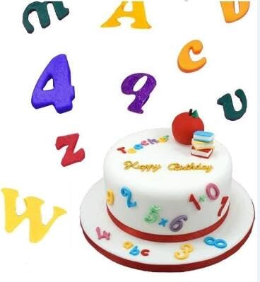 4 moldes de letras para fresas cubiertas de chocolate, molde de silicona en mayúsculas y minúsculas para hacer dulces, galletas de gomitas, bandeja de cubitos de hielo, decoraciones de pasteles 6
