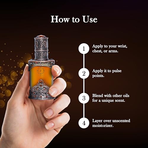 Image of Hina Attar For Men Women From Kannauj | Premium Non-Alcoholic Natural Attar Perfume | Captivating Scent for Girls & Boys | Unisex Attar Luxury Perfume | Hina Fragrance Attar