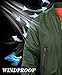 MAGNIVIT Men's Bomber Jacket Active Casual Fall Winter Coats Outwear