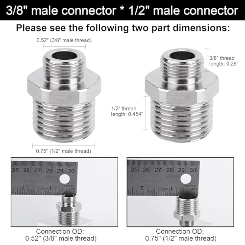 Reductor 3/8 a 1/2 8 Imagen adicional