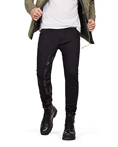 Jean skinny G-STAR RAW 3301 Deconstructed pour homme en denim bleu