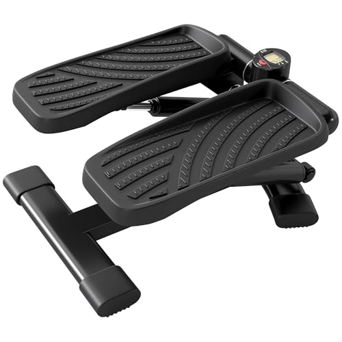 SPORTNOW Mini Stepper 2 in 1 con Monitor LCD