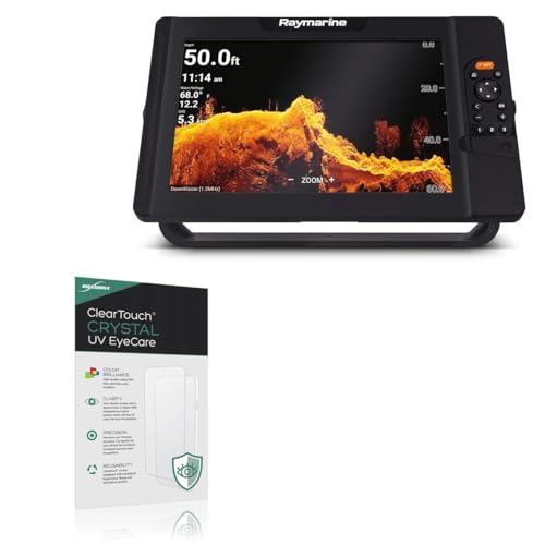 BoxWave Screen Protector Compatible With Raymarine Element 12 HV - ClearTouch Crystal Anti-UV EyeCare (2-Pack), Filters out Harmful Blue Light Reduce Fatigue
