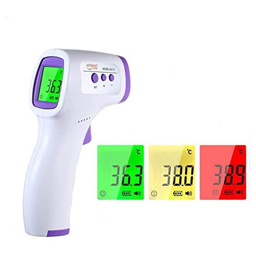 Termômetro Digital De Testa Infravermelho Febre Corporal