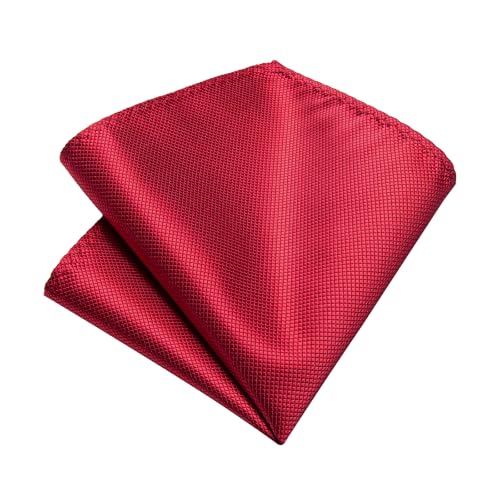 Image of DiBanGu Extra Long Tie for Men 63 inch XL Silk Necktie Set | Pocket Square and Cufflinks, Big and Tall, Jacquard Woven, Gift Box, Paisley /Plaid /Solid /Striped, for Weddinng Party Business
