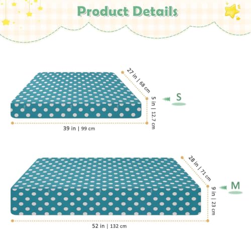 Drap-housse imperméable bébé vert pour de douces nuits sans fuite
