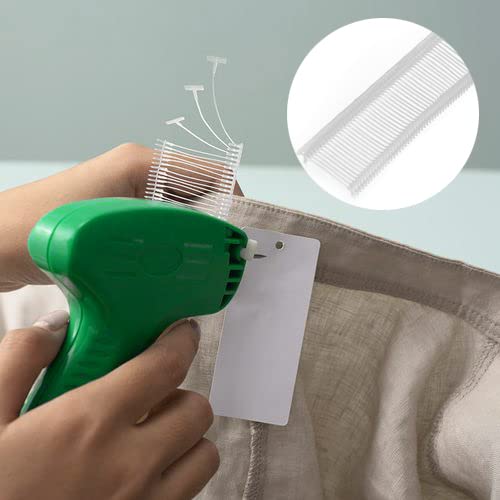 Price Tag Gun 5000-Pack 1-inch Tagging Gun Fasteners - Clear Plastic Price Tag Barbs (56pcs/Clip) Tag Gun Refills Price Tag Gun 5000-Pack 1-inch Tagging Gun Fasteners - Clear Plastic Price Tag Barbs (56pcs/Clip) Tag Gun Refills