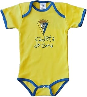 Cádiz CF | Body Amarillo Cadista De Cuna