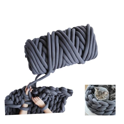 LWLEDC Sperrige Armstrickwolle 1000g Deep Grey