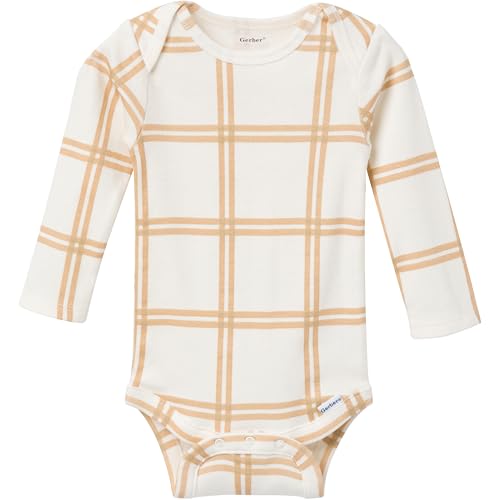 Gerber Macacões unissex unissex para bebês (manga curta e comprida), Urso polar, 12 Months