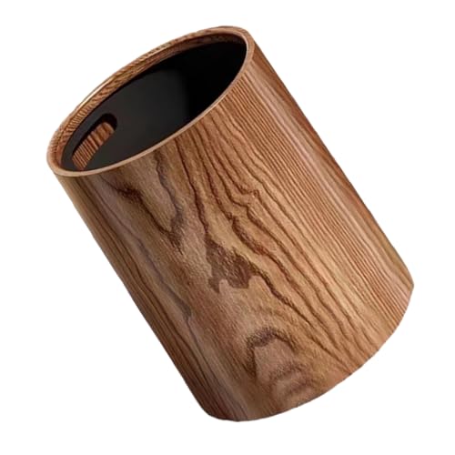 Caneca de basura rectangular marrón de gran capacidad miniatura 1