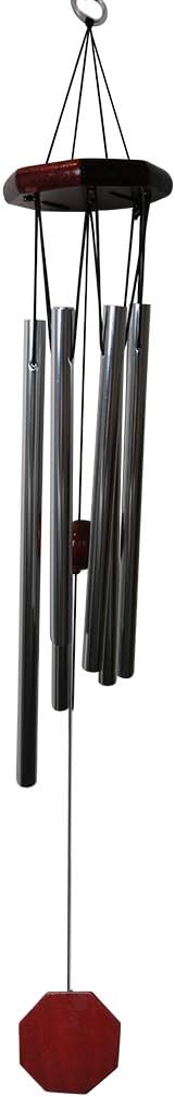 Evelots Wind Chime-Patio/Garden-Metal/Wood-6 Pipes-Relaxing Melody-30 Inch Long : Garden & Outdoor