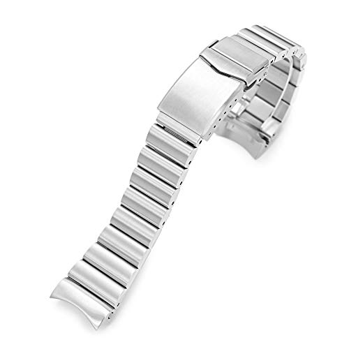 ایگرد | قیمت و خرید MiLTAT 22mm Watch Band for Seiko SKX007 SKX009 SKX011  7002, Bandoleer Solid Screw-Links