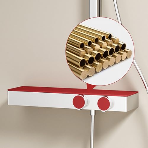 Mitigeur de baignoire cascade mural gris douchette 3 modes réglable - 2
