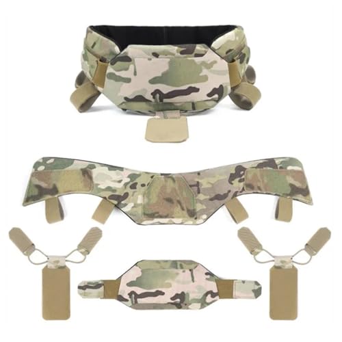 Protezione tattica per il collo, gilet tattico universale per la protezione del collo, accessori per la caccia e attrezzature softair (CP)