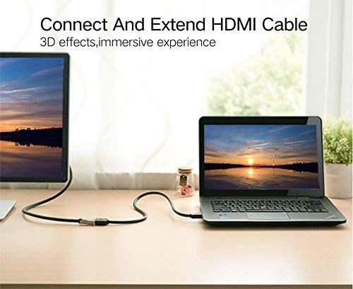 Pjp Electronics Premium Quality HDMI Extension Cable Lead, Male to Female Support 4K@60Hz (6.6feet - 2 METER)