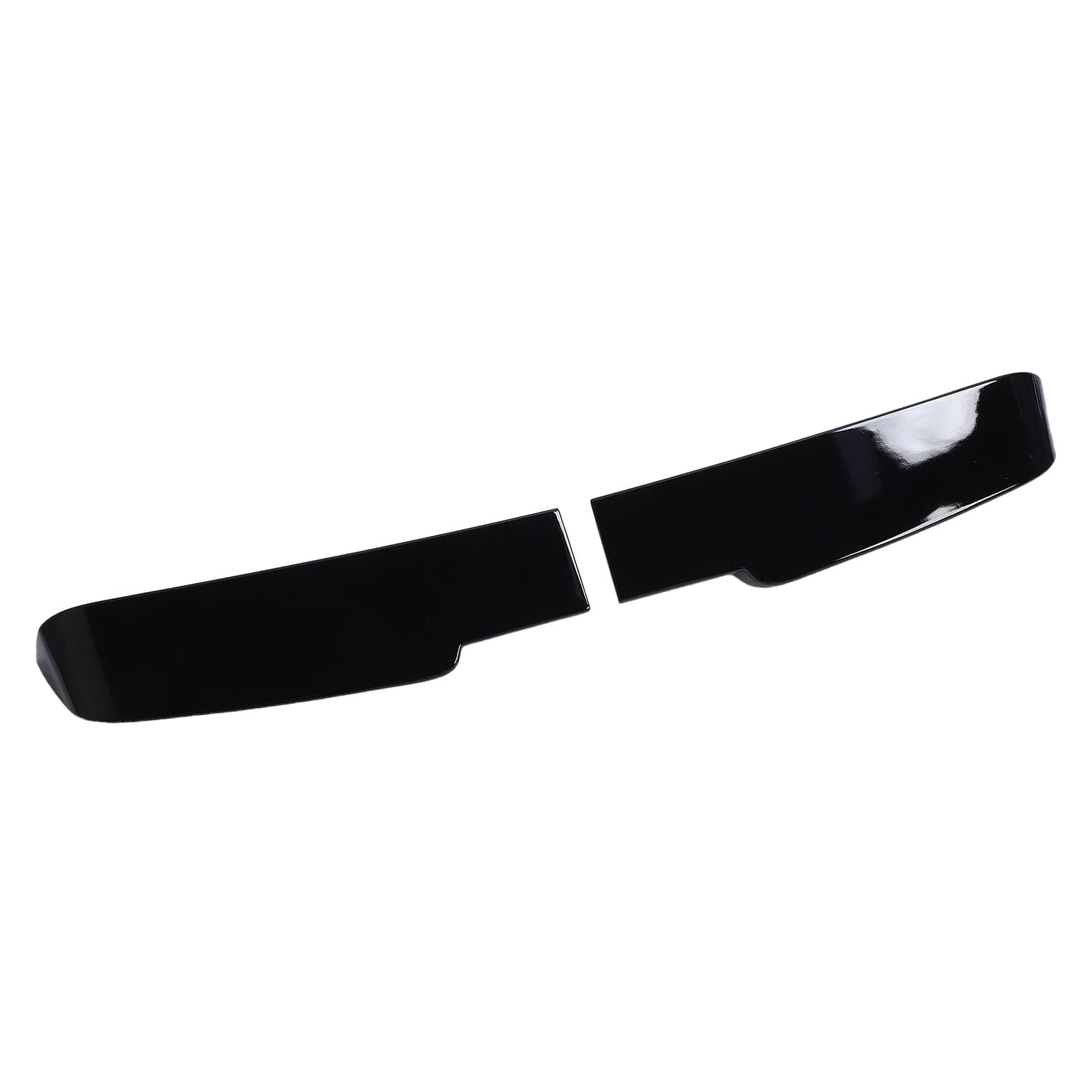 Becquet de Toit Arrière Double Porte de Grange Noir Brillant pour T5 T5.1 T6 T6.1 | Kit de Rebord d'aile de Micro Aéro Léger