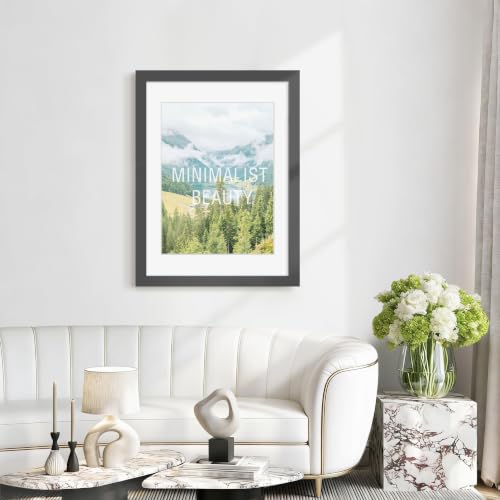 Image of Picrit 22x30 Black Picture Frame, Poster Frame for Wall, 3 Pack