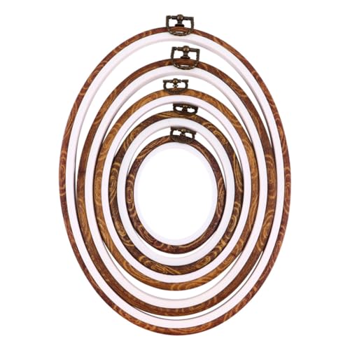 Bastidor para manualidades DIY en proyectos de bordado relajantes en casa set de 5 piezas