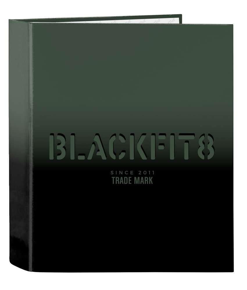 Safta -Folder F. 4 Rings 35Mm Wide Spine Blackfit8 Gradient 27X33X6Cm, Multicolor (542246657)