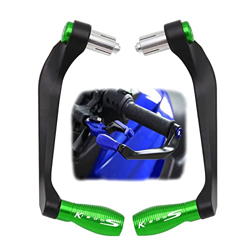 Protège-mains de moto pour BMW K1200S 2001-2023 | Protection guidon vert 22mm