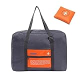 INVODA Travel Bag Foldable Duffel Luggage Bag carry on Nylon Sports Tote Gym Bag Lightweight...