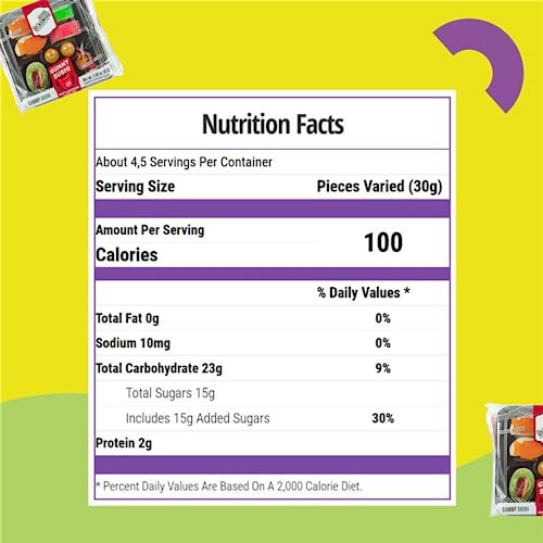 Raindrops Gummy Candy Small Sushi Bento Box thumb #4