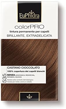 Colorpro Euphidra Hair Dye 535 castano cioccolato