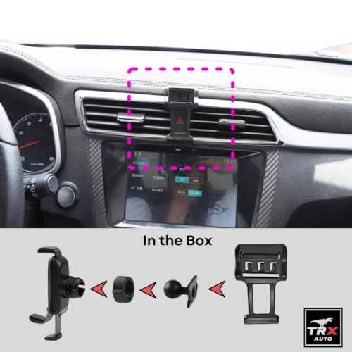 Phone Holder Mount With Gravity Phone Holder For MG ZS & ZS EV 2017 To 2023 | MG ZS Accessories 2024 | MG ZS Mobile Phone Holder