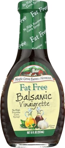 Image of Maple Grove Farms Fat Free Salad Dressing, Balsamic Vinaigrette, 8 Ounce