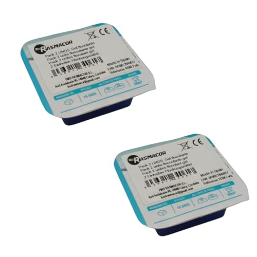 RASMACOR Pack 2 Unidades Floculante Gel monodosis | Gel para Piscina | Limpiador y clarificador de Agua para Piscinas | Transparencia Total del Agua | Distribuido