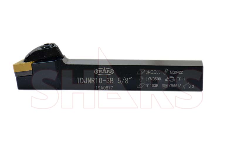 SHARS 5/8" RH TDJN T-Type Clamp Indexable Turning Tool Holder DNMG 404-7861 P]