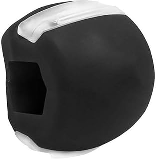 Jaw exerciser and Neck Facial Tone Define Jawline Ball, Tone Define Jaw line Jawline Exercise,Jaw Shaper Neck Toning Face Exerciser Jaw Facial Toner Facial Beauty Tool (Black)
