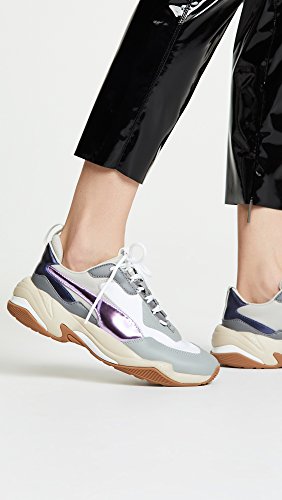 PUMA PUMA Women's Thunder Electric Sneakers, Quarry/Pink Lavender/Cement, 9.5 Medium US