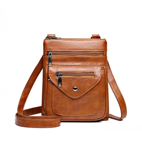 PU Leather Small Handbags for Women Travel Crossbody Bags Multiu Pocket Shoulder Bag