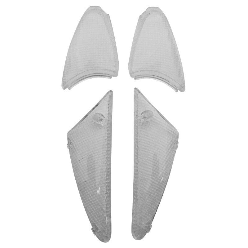 cyclingcolors 4x cabochon clignotant avant arrière protection plastique moto scooter mobylette compatible avec peugeot buxy zenith speedake