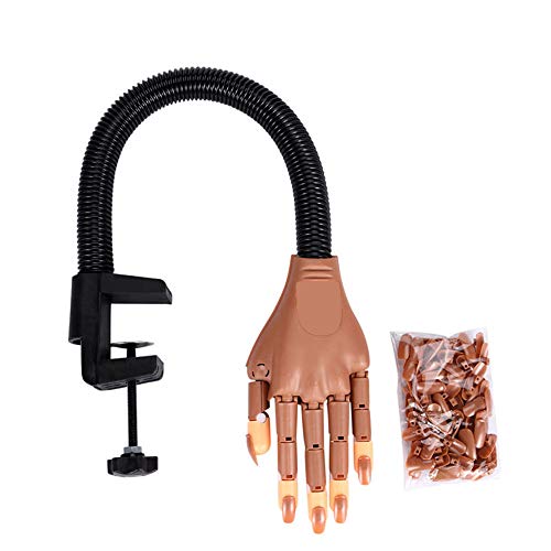 YASHANG Mano De Manicura Mano De Uñas Ejercicio FáCil De Instalar Actividades De Conjunta MecáNicos Profesional Herramienta de Capacitación para Manicura Cover