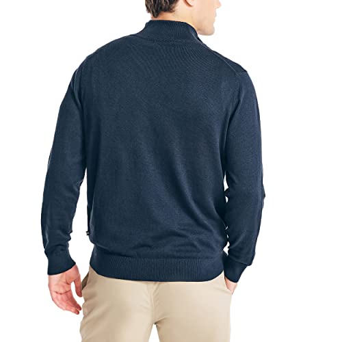 Nautica Men's Navtech Quarter-Zip Sweater, Navy, Xl #TOP2