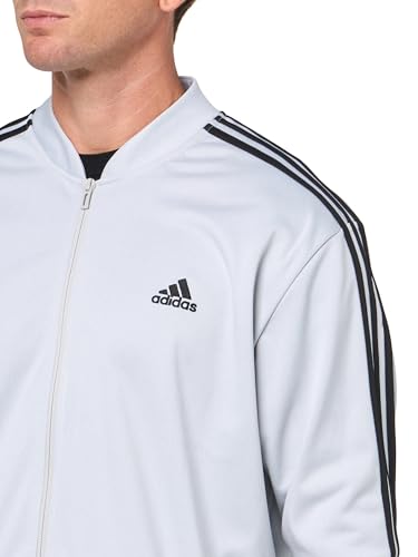 Image of adidas mens 3-stripes Tricot Full-zip Jacket