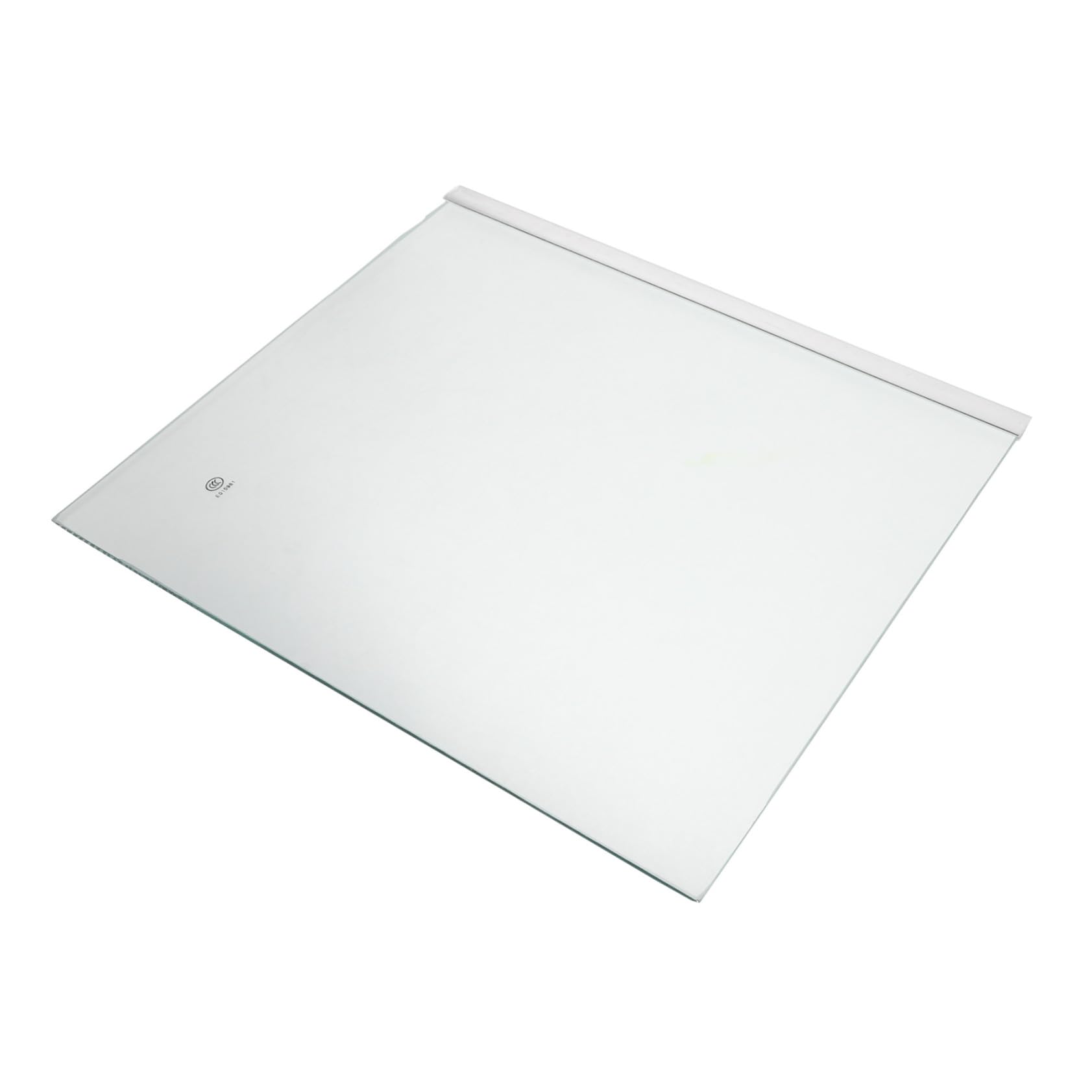 Operitacx Glasablage mit Stabiler Unterstützung Kühlschrank aus Gehärtetem Glas 30 X 27cm für Gefrierschrank und Lebensmittelbehälter im Haushalt