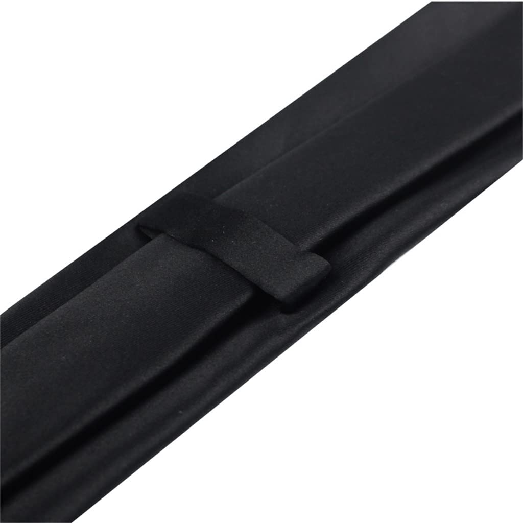 Corbata negra para hombre, corbata informal para traje de negocios, corbata para hombre de 7 cm, corbata delgada para boda para hombre