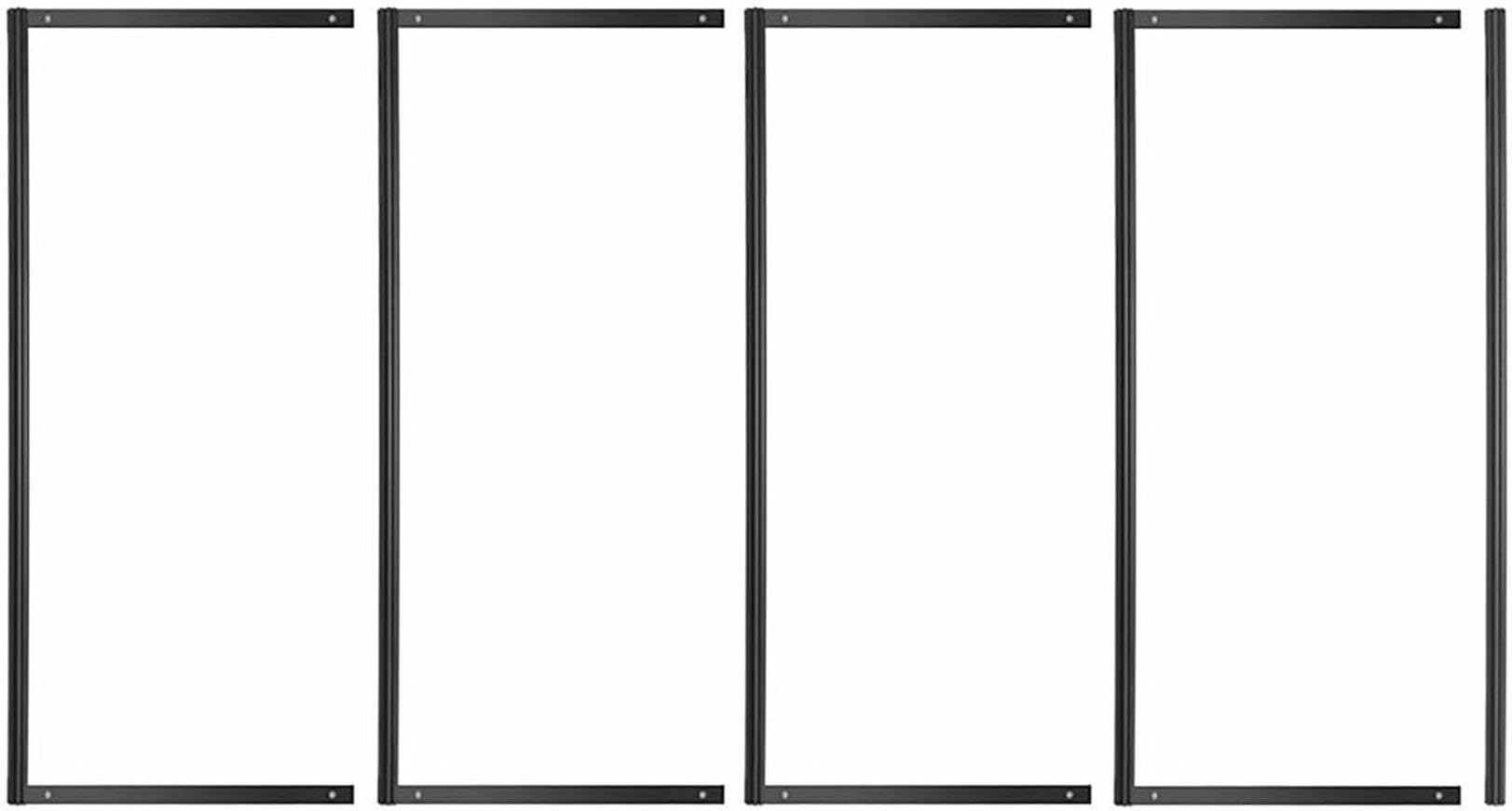 SWENEEN Mobile Display Painting Displays,Metal Shelves,Billboards,For Galleries,8 Pcs-80x180(31.5x70.9in)
