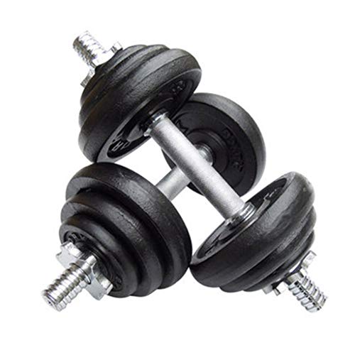 Halters Gemonteerd Dumbbell Geschiktheid Equipment Arm Muscle Exercise 20 kg Halters 44 lbs, Gewicht dumbbells Set… - Afbeelding 3