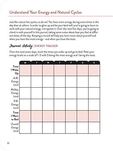 The Glow Up Journal: Everything You Need to Set Goals, Create Inspo--And Make It Happen!