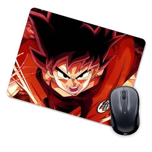 Image of MS ART & CRAFT Anime Gaming Mouse Pad, Dragon Ball Super Design, Dual-Color Theme Best for Computer, PC, Laptop (Model 2)