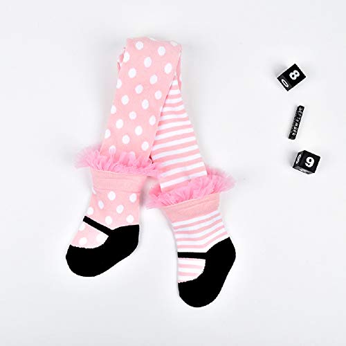 Baby Girl Tights Lace Bow Princess Legging Cotton Stocking Socks Pantyhose3