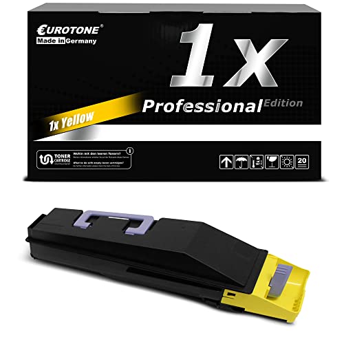 Toner jaune compatible Utax 256ci rendu couleur éclatant 652511016