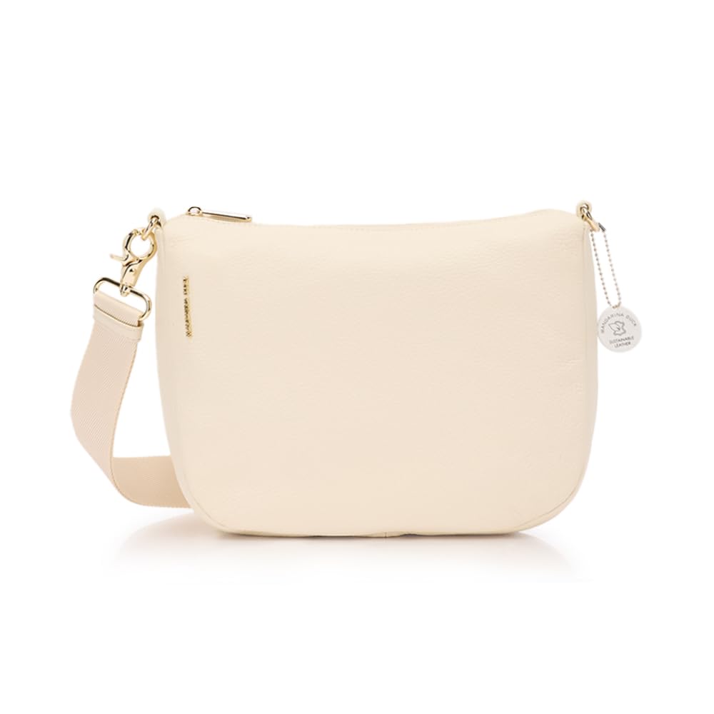 Mandarina Duck Mellow Leather Hobo, Women, Almond, Taglia Unica