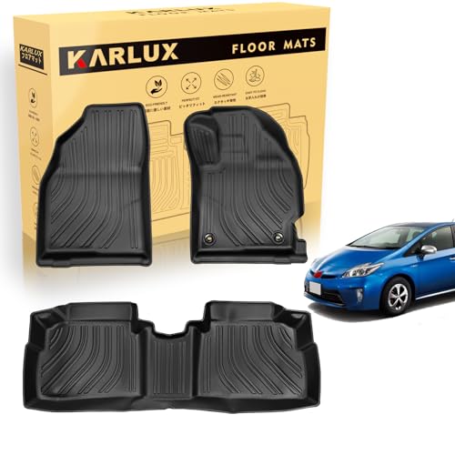 KARLUX �v���E�X 30�n �ɓK�p ZVW30 ��p�̃t���A�}�b�g �B3D�J�[�}�b�g�͖h���E�h���E�h����TPE�f�ސ��B PRIUS30 �O��� 2009�N.5��-2015�N.12�� ��p�ɍœK�����ꂽ�J�X�^���݌v�B (1-2��ڃt���A�}�b�g)