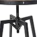 Christopher Knight Home Fenix Firwood Antique Barstool, Antique / Black Brush Silver